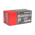 Aguila Ammunition 1E302110 30 Carbine 110 Grain FMJ Rifle Rounds - 50/Box, 1000/Case