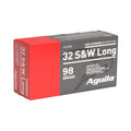 Aguila Ammunition 32 S&W Long 98-Grain Lead Solid Point Pistol Ammo (50 Rounds per Box)