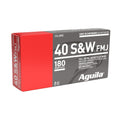 Aguila Ammunition 1E402110 40 S&W 180-Grain FMJ Pistol Rounds (50/Box, 1000/Case)
