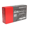 Aguila 243 Winchester 100-Grain Soft Point Ammunition - Model Rifle, 20 Rounds Per Box