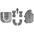 Alien Gear Holsters Photon Holster for Glock 19/44/45/23, Outside Waistband, Ambidextrous, Black Polymer