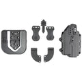 Alien Gear Holsters Photon Holster for Glock 17/22/47 - Outside Waistband, Ambidextrous, Black Polymer