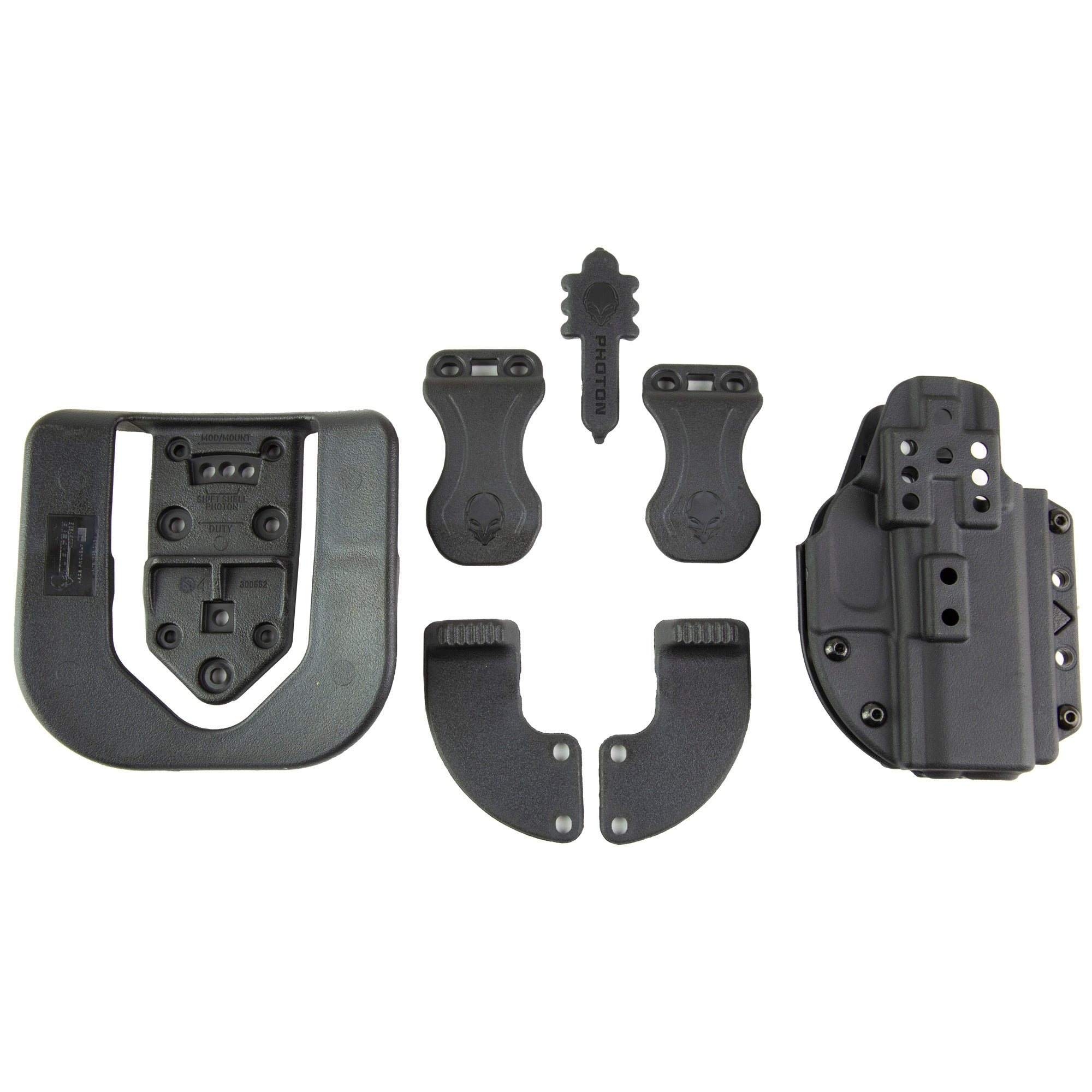 Alien Gear Holsters Photon Holster for Glock 43/43X – Ambidextrous Outside Waistband Carry with Optic Cut and Light Compatibility