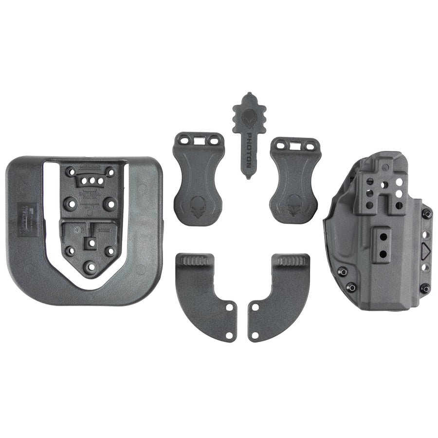 Alien Gear Holsters Photon Holster for Sig P365 – Ambidextrous Outside Waistband Carry, No-Light Compatible, Black Polymer
