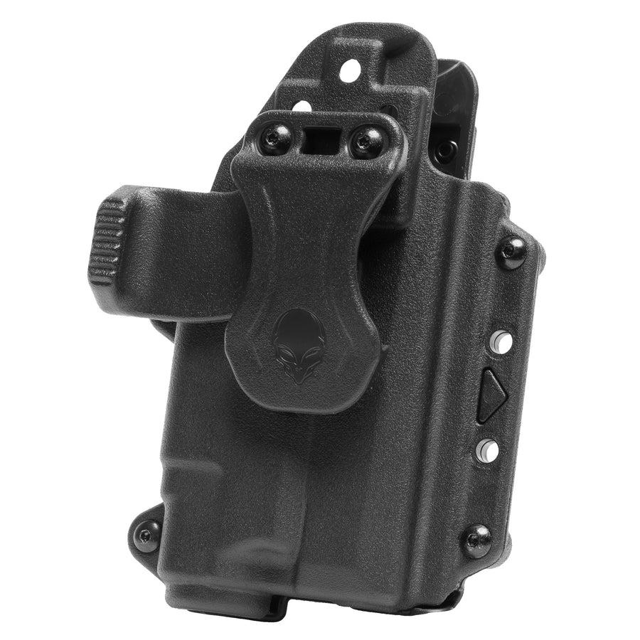 Alien Gear Holsters Photon Holster for Sig P365 XMacro - Outside Waistband, Ambidextrous, Black Polymer