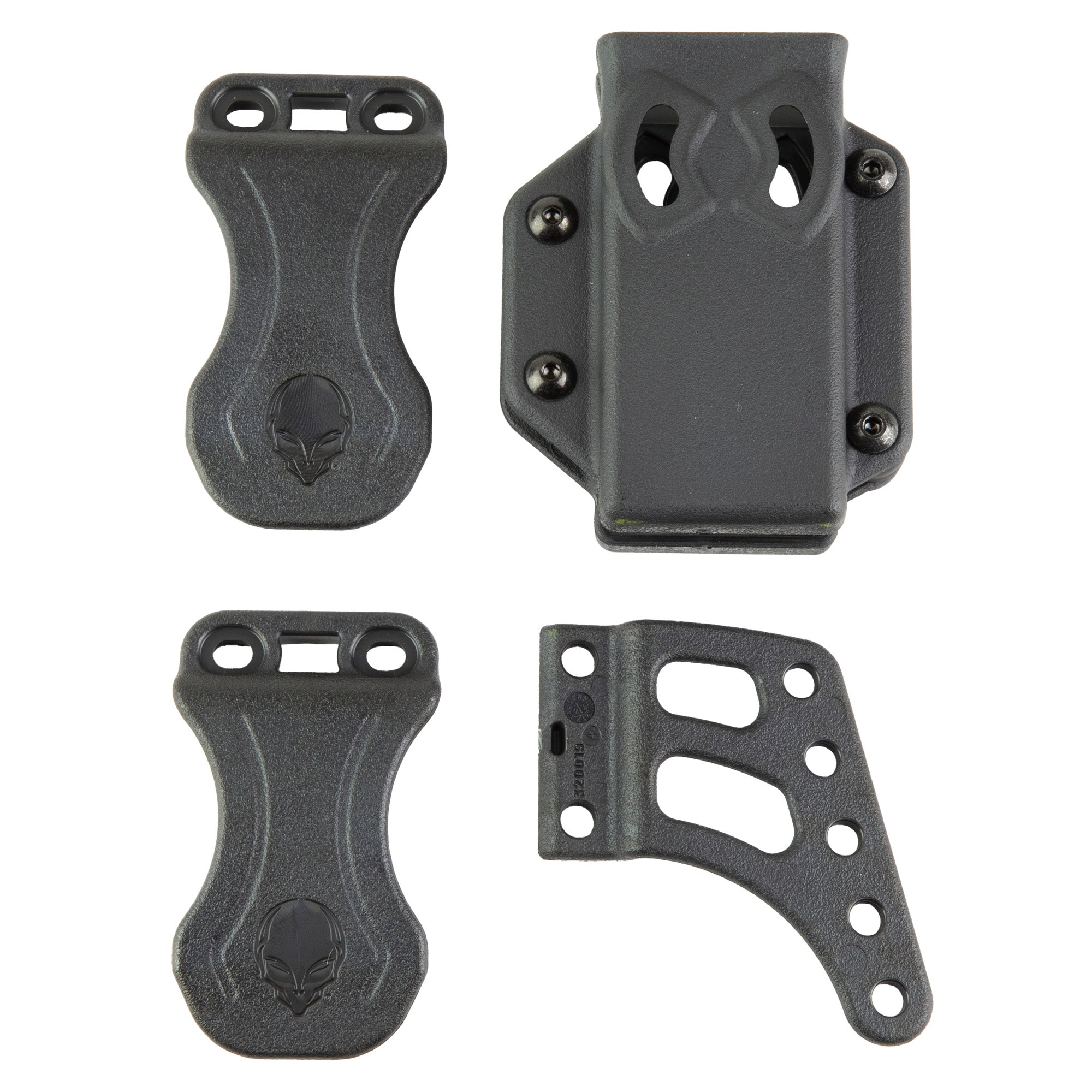 Alien Gear Holsters Photon Sidecar Mag Carrier Double - Black Polymer Magazine Pouch