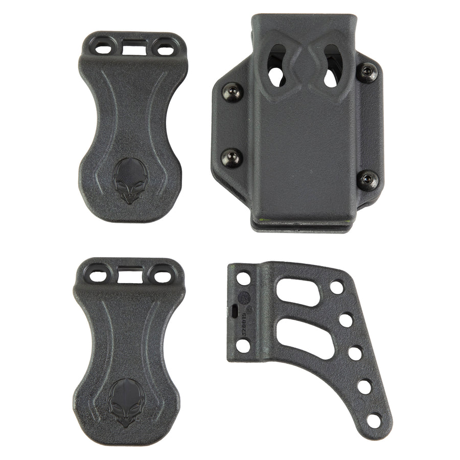 Alien Gear Holsters Photon Sidecar Mag Carrier Double - Black Polymer Magazine Pouch