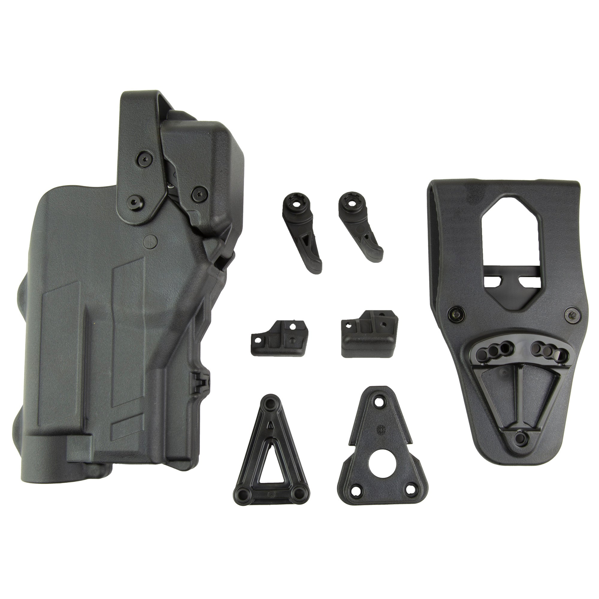 Rapid Force Level 3 Duty Holster for Sig Sauer P320, Right Hand, Black Polymer Model R3-M-0691-BK-RH-LL-A0-C