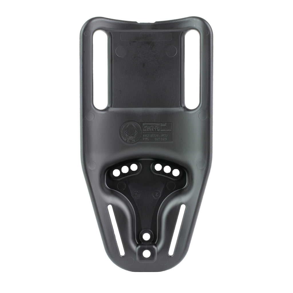 Rapid Force Mid Ride Belt Slide BK - Adjustable Holster Accessory for Rapid Force Duty Holster