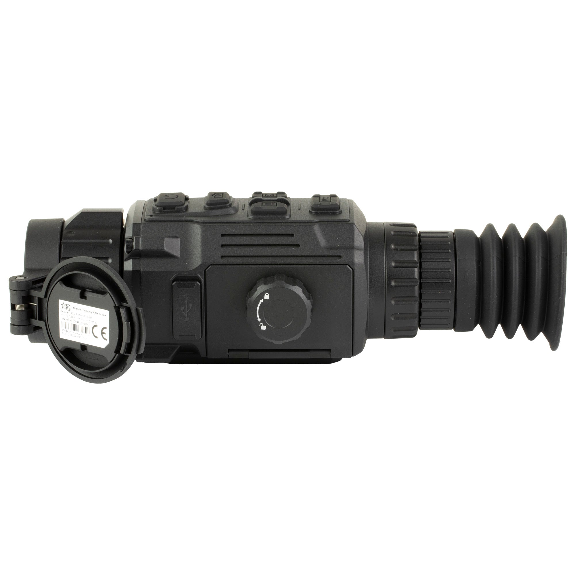 AGM Global Vision RattlerV 19mm 8X Thermal Rifle Scope with Multiple Reticles