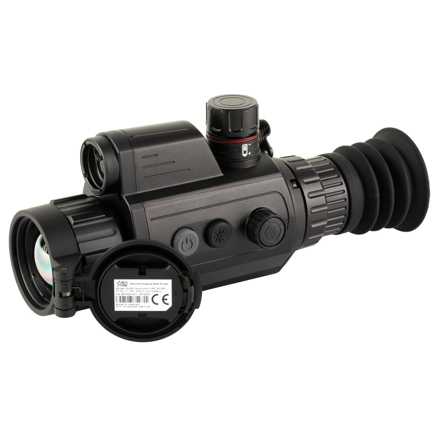 AGM Global Vision Varmint V2 LRF 35-384, Thermal Imaging Scope, 3-24X Magnification, 35MM, Multiple Reticle