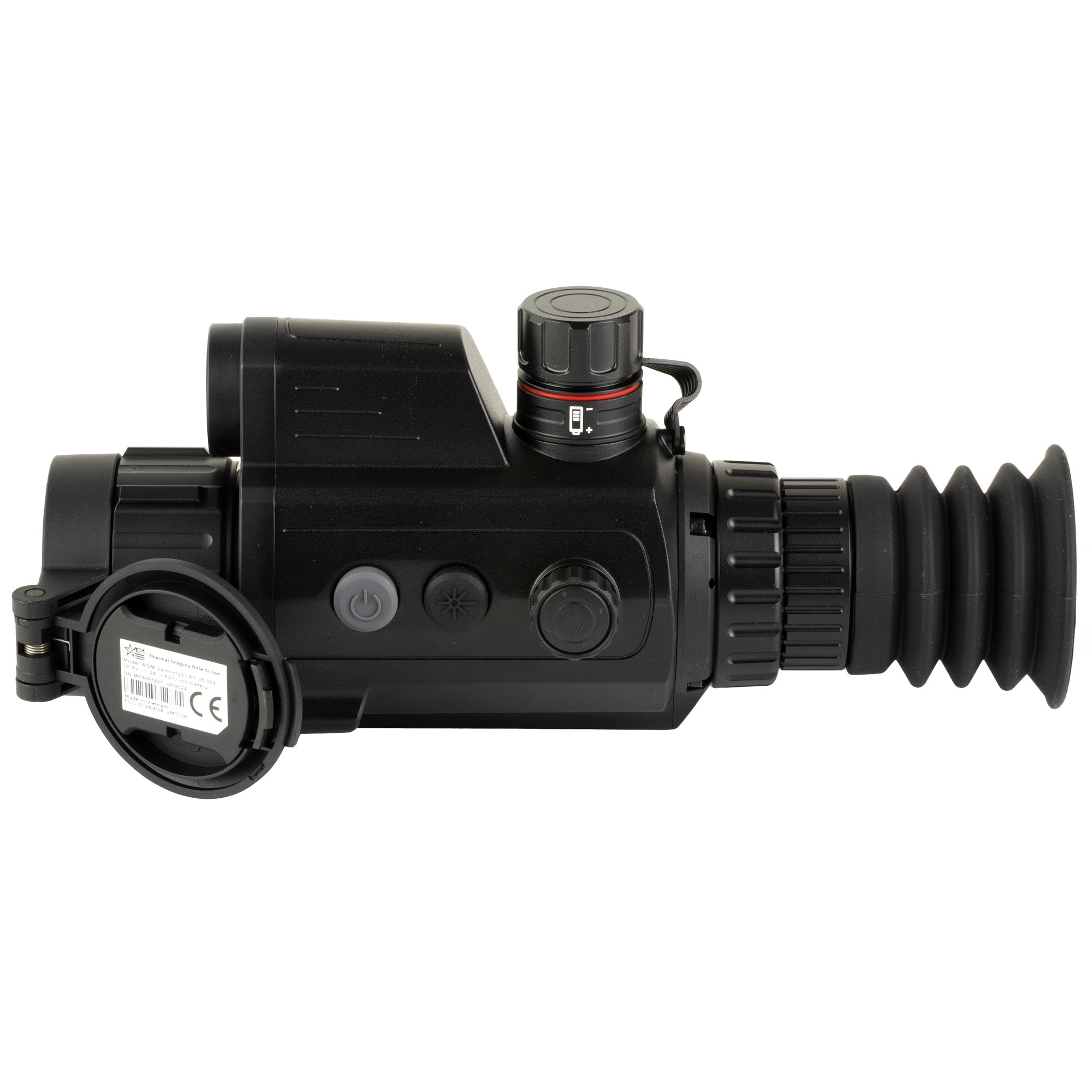 AGM Global Vision VarmintV2 35mm Thermal Scope with Laser Range Finder, 3-24X Magnification