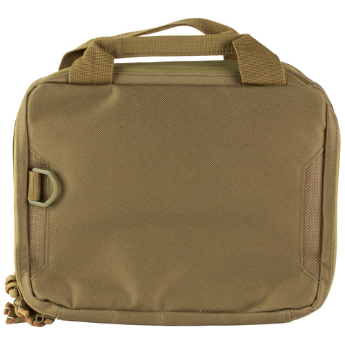 Allen Company Tac-Six Dual Tactical Pistol Case in Coyote Brown with MOLLE System
