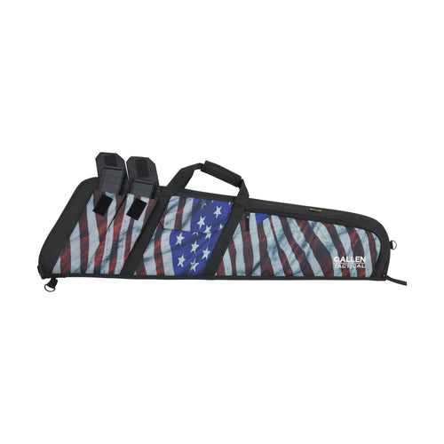 Allen Company Victory Wedge Tactical Rifle Case 41 - Rugged Endura Fabric with Foam Padding and Multiple External Pockets