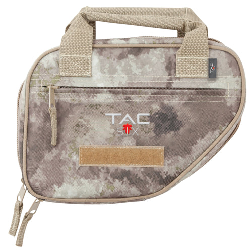 Allen Company Tac-Six Battalion Single Handgun Case – Camo Polyester Pistol Storage for Up to 10 Inches