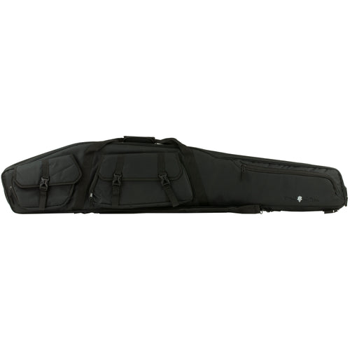 Allen Company Velocity Tactical Rifle Case 55-Inch Black with Padded Compartments and Heavy-Duty Handles
