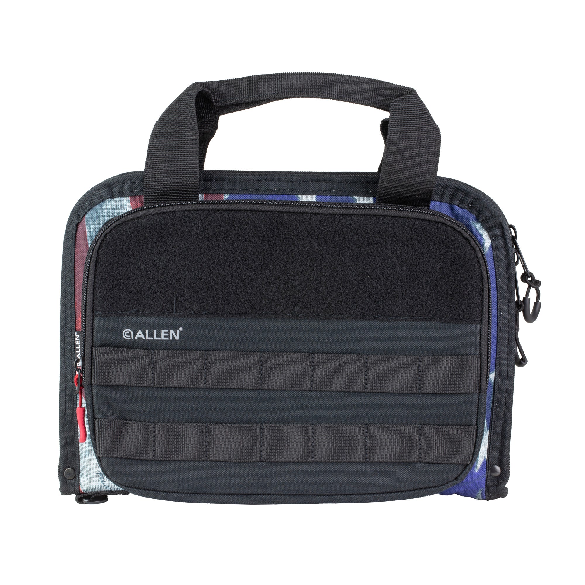 Allen Company Victory Series Double Pistol Case with MOLLE Loops and Front Storage Pouch