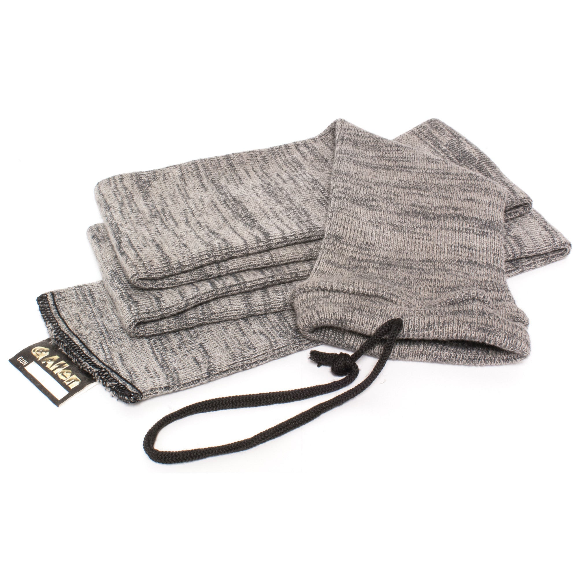 Allen Company Knit Gun Sock 52 Gray - Pack of 6 for Firearm Protection
