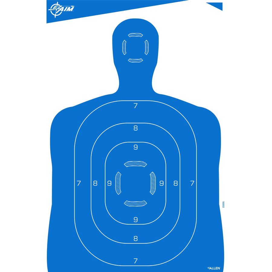 Allen Company EZ AIM Paper Silhouette Targets, 23 x 35 inches, 4-pack