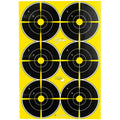 Allen Company EZ Aim Non-Adhesive Paper Splash Shooting Targets, 12x18 Inches, 8 Pack