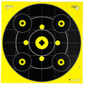 Allen Company EZ Aim Splash Target 12 Pack with Bright White Impact Halo for Shooting Practice