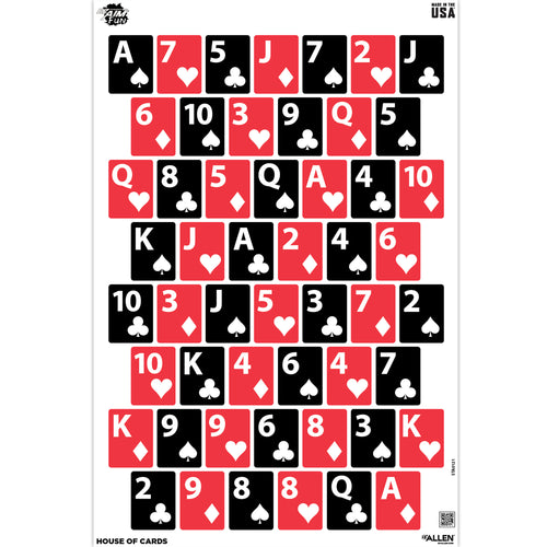 Allen Company EZ Aim Fun Get Your Game On Targets – 8x8 Inches, Pack of 8