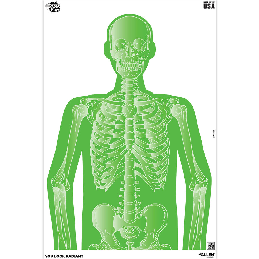 Allen Company EZ Aim 8x8 Imposing Figures Shooting Targets (12x18 inches, 8-pack)