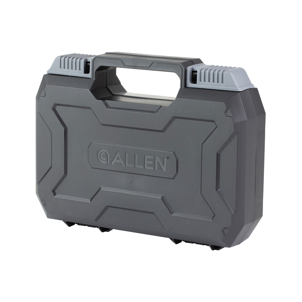 Allen Company Hardshell Pistol Case - 9.375 x 5.75 Inches, Durable Black Storage Solution