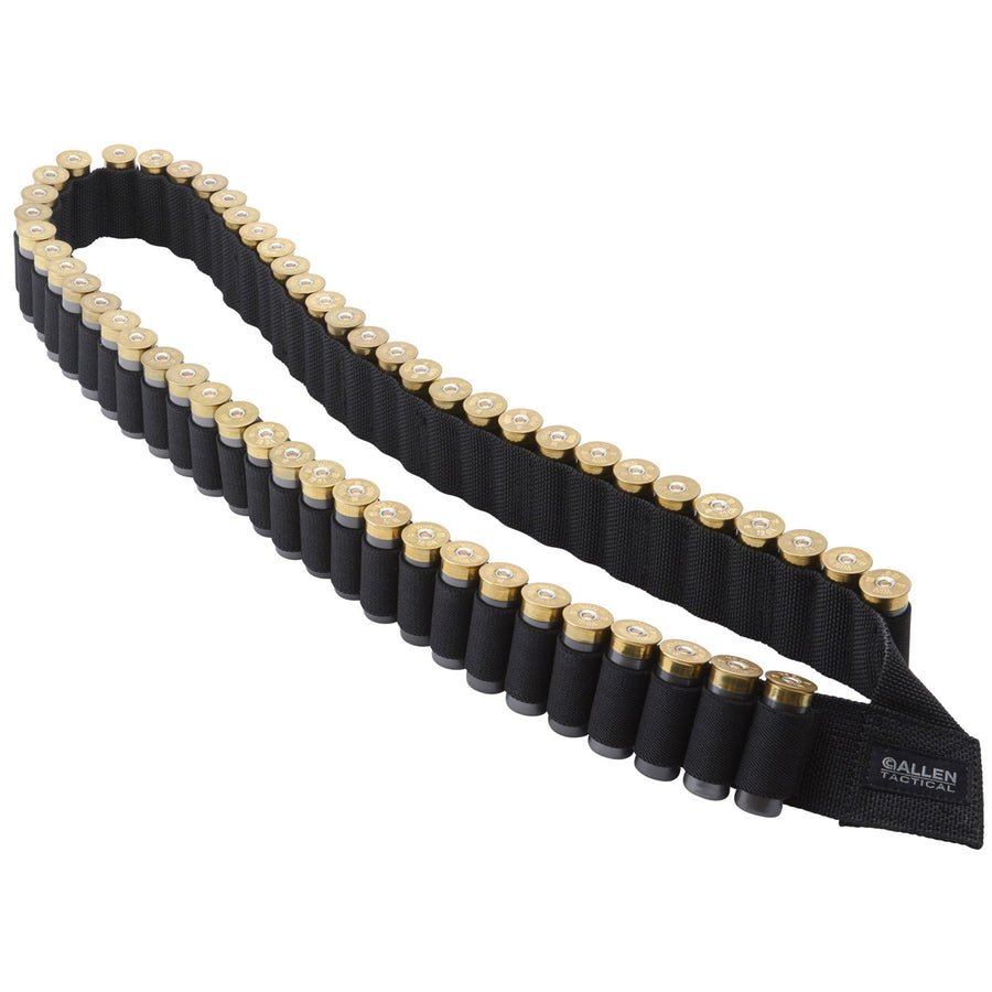Allen Company Heavy Duty Shotgun Bandolier Part 220 – Durable Ammo Pouch for 56 Shells in Black