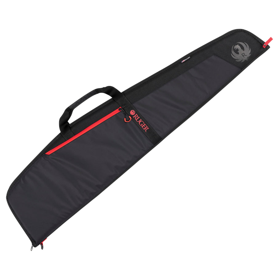 Allen Company Ruger Rifle Case 46 inches – Durable Black and Red Rifle Storage and Transport Solution