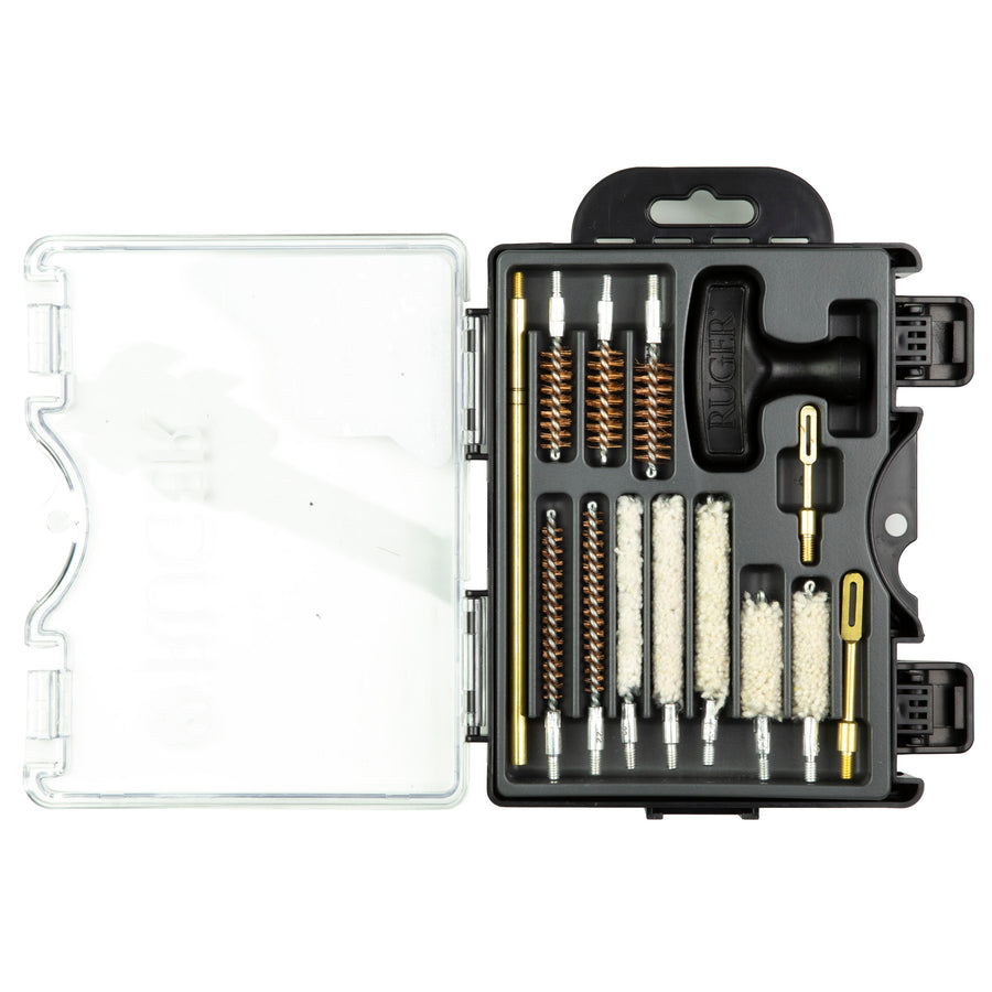Allen Company Ruger Compact Handgun Cleaning Kit – 15-Piece Gun Cleaning Set with Sturdy Toolbox