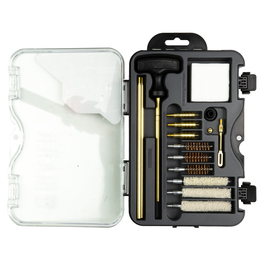 Allen Company Ruger Universal Handgun Cleaning Kit - 18 Piece Toolbox Set for Multiple Calibers
