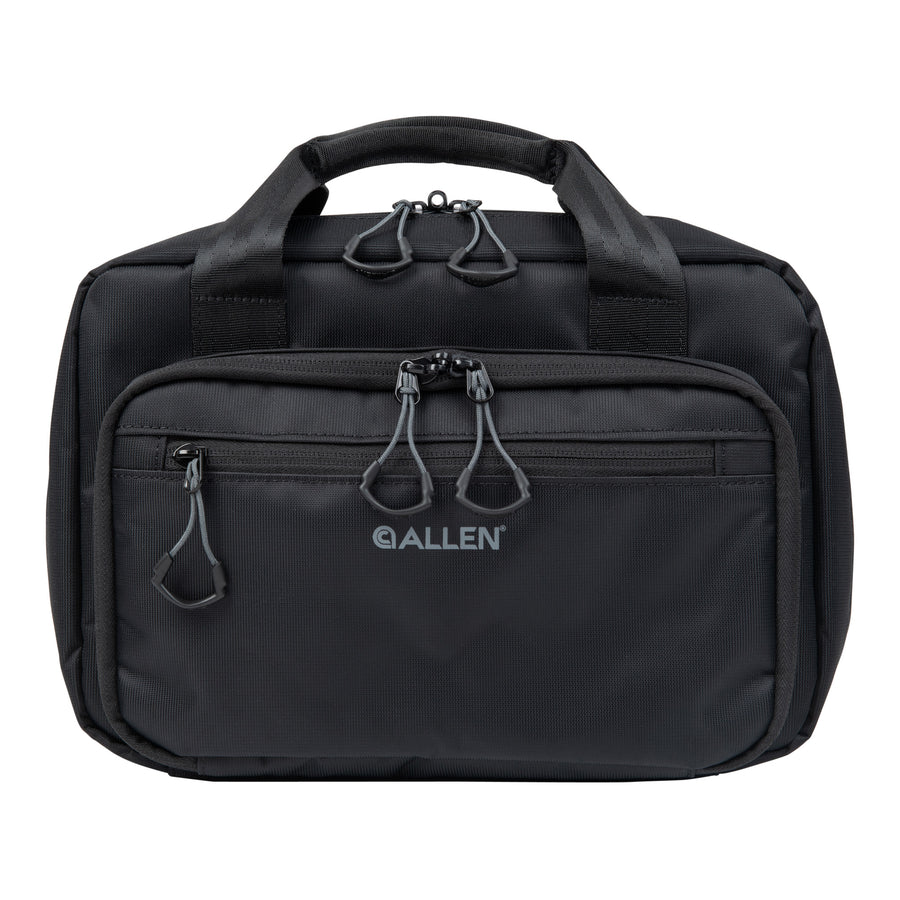Allen Company Double Pistol Bag Black – Rugged Nylon Pistol Case for Safe Transport