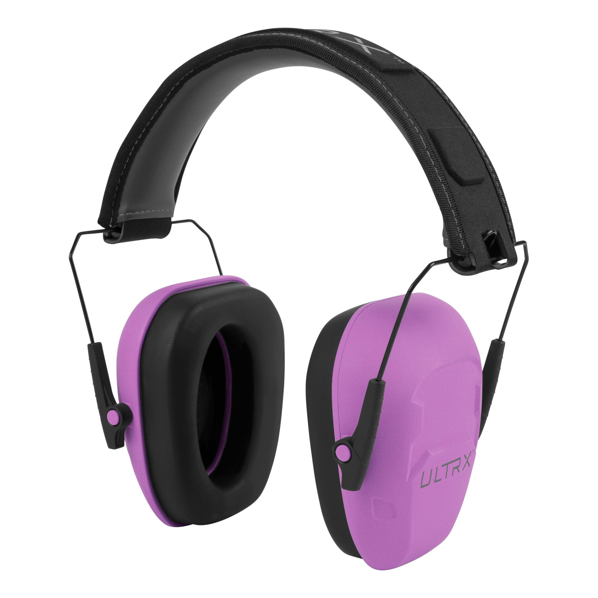 Allen Company ULTRX Shield Passive Earmuffs in Plum – Hearing Protection for Work and Recreation