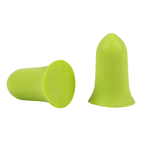 Allen Company ULTRX Foam Ear Plugs in Lime Green, Pack of 6 Pairs