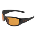 Allen Company ULTRX Sync Safety Glasses with Amber Lenses, Black