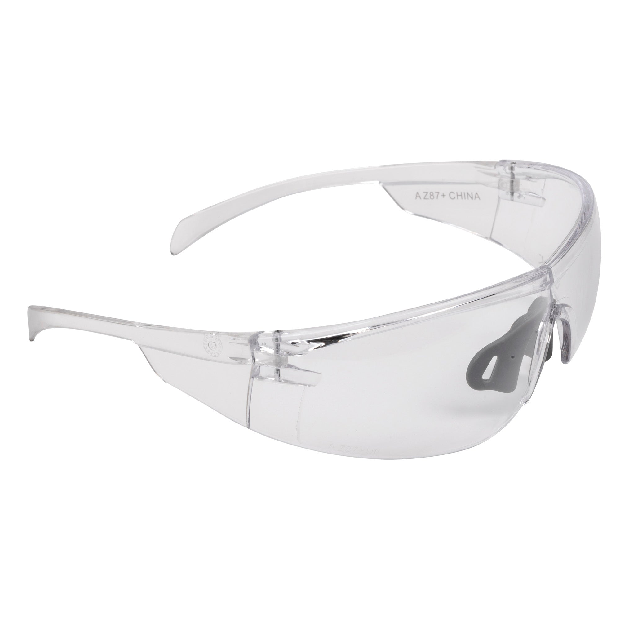 Allen Company ULTRX Clear Safety Glasses – Impact-Resistant Eye Protection with Clear Lenses