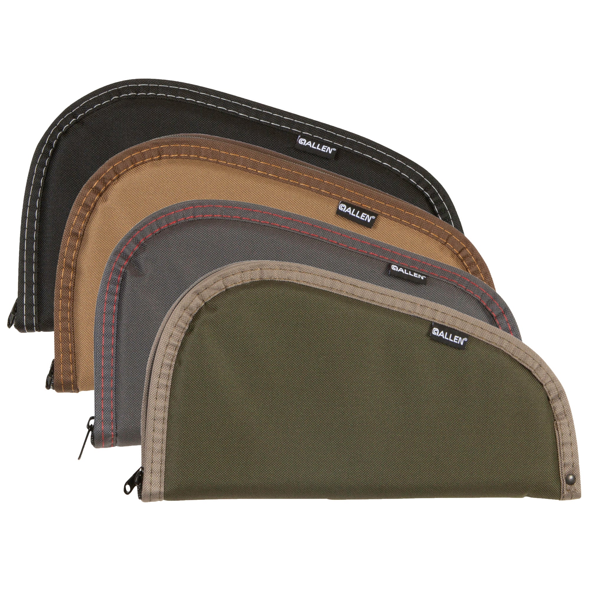 Allen Company Pistol Rug 13-inch Handgun Case – Durable Endura Material with Assorted Colors