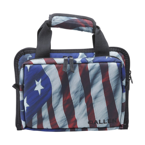 Allen Company Victory Duplex Pistol Case with Stars and Stripes Pattern