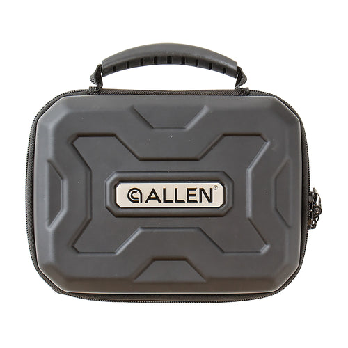 Allen Company Exo Handgun Case - 9x6.25 Inch Pistol Storage with Thermo-Molded Exoskeleton and Foam Interior