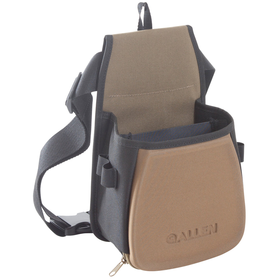 Allen Company Eliminator Pro Double Compartment Shooting Bag - Black/Flat Dark Earth