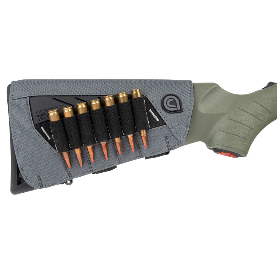 Allen Company Next Shot Bridger Buttstock Cartridge Carrier – Gray