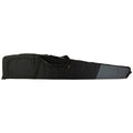 Allen Company Plata 50-Inch Rifle Case - Black and Gray Nylon Soft Case with Thick Foam Padding