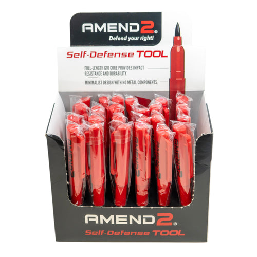 Amend2 G10 Self-Defense Pen Model SDTOOLDISP - Red