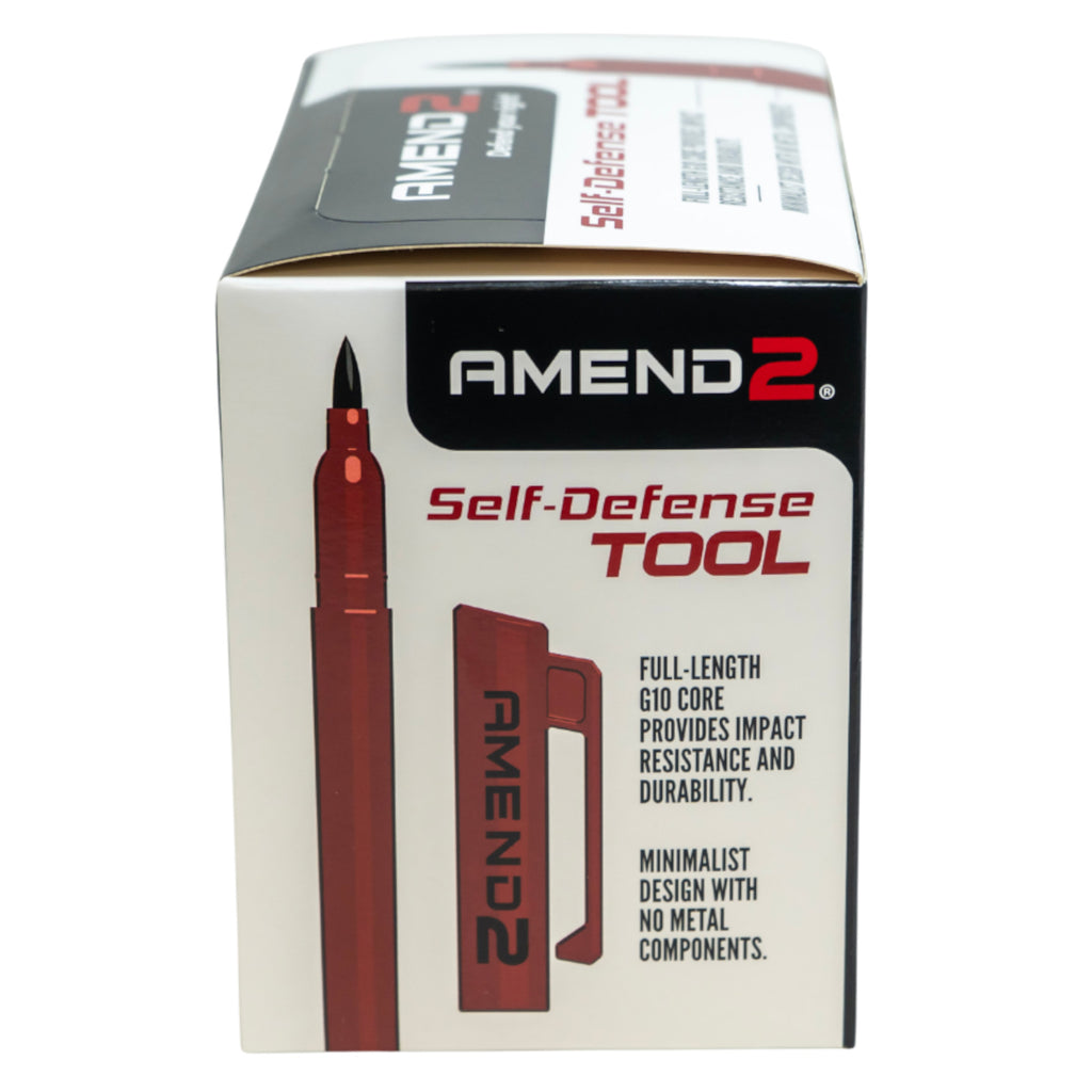 Amend2 G10 Self-Defense Pen Model SDTOOLDISP - Red