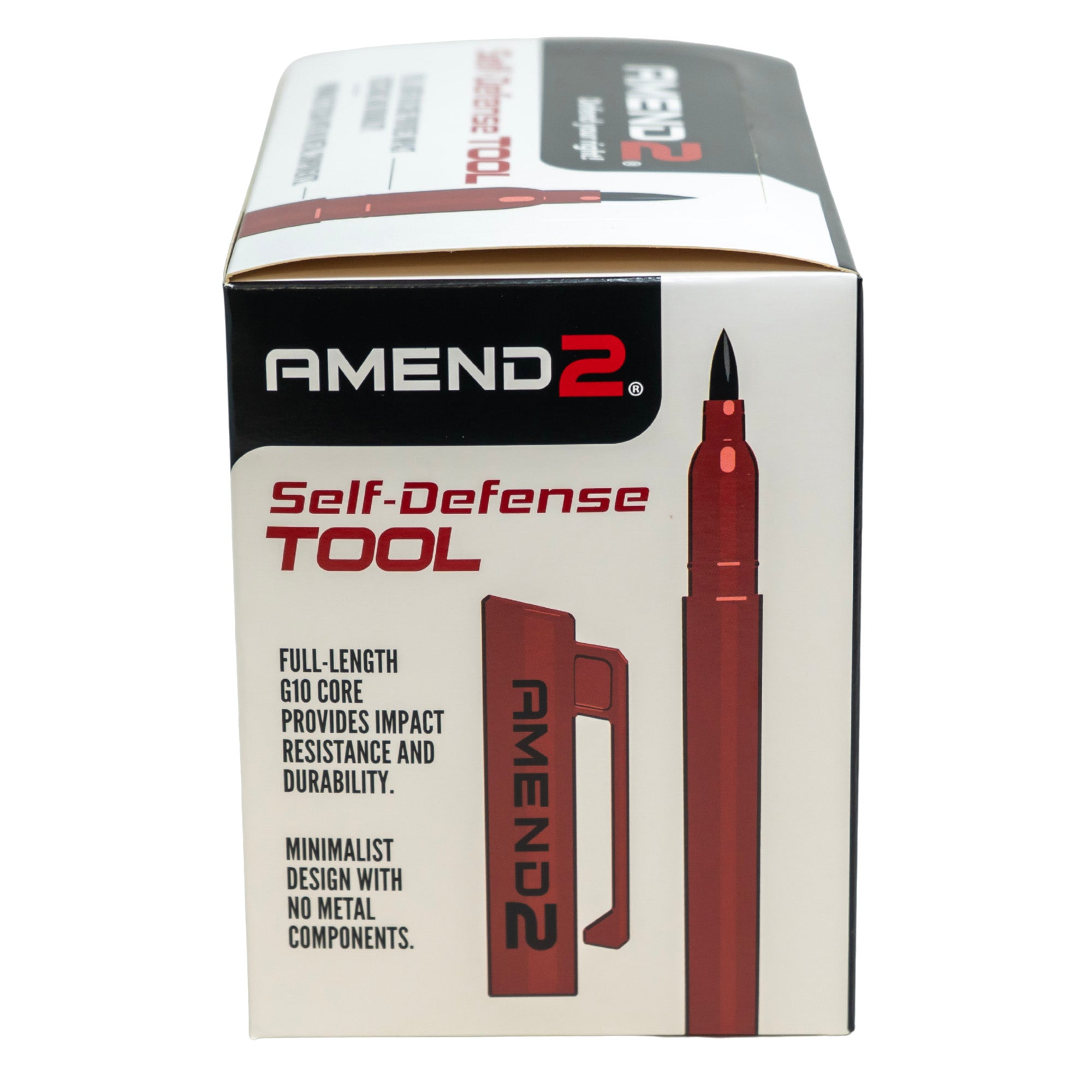 Amend2 G10 Self-Defense Pen Model SDTOOLDISP - Red