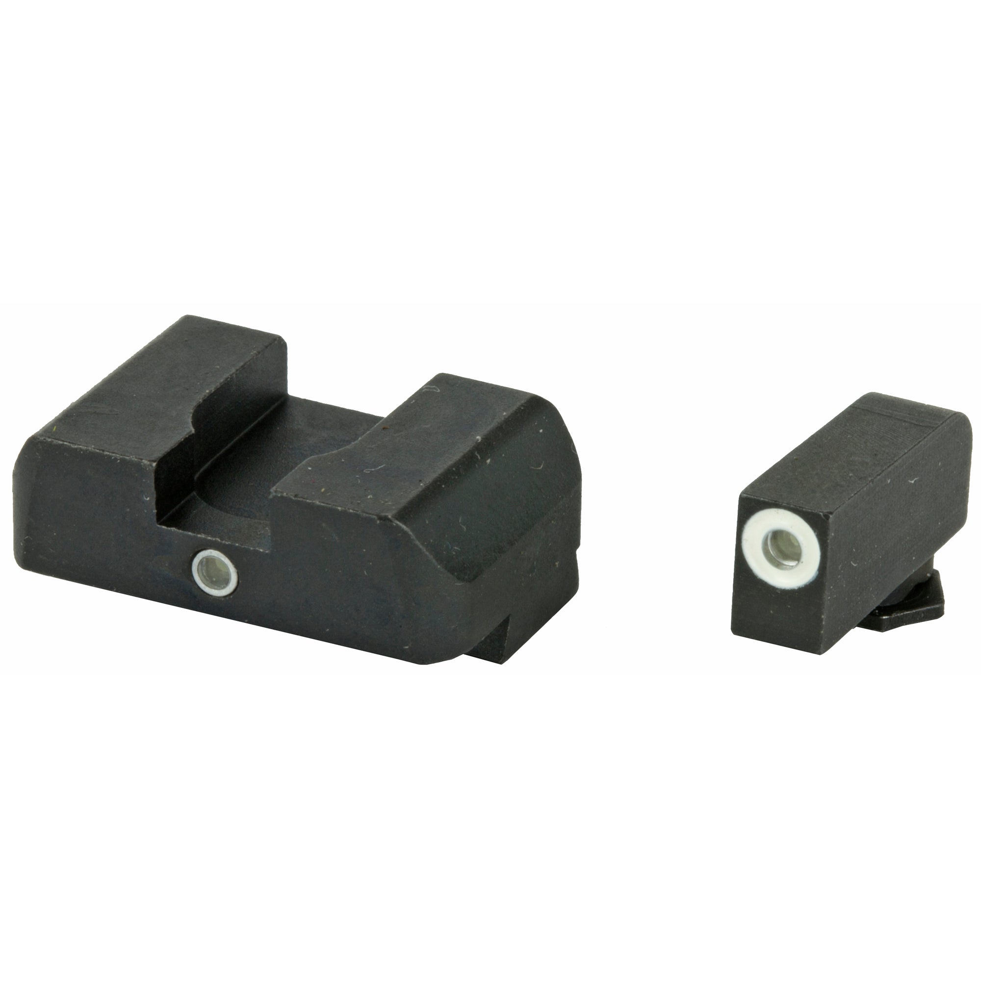 AmeriGlo I-Dot Tritium Night Sights for Glock Handguns – Green with White Outline, Model GL-102