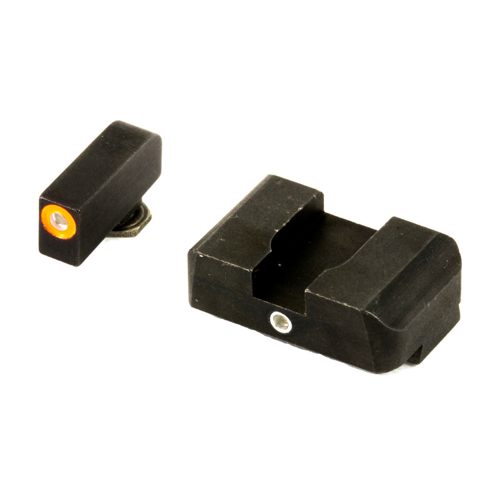 AmeriGlo Pro i-Dot Night Sight Set for Glock 17/19 with Green and Orange Dots