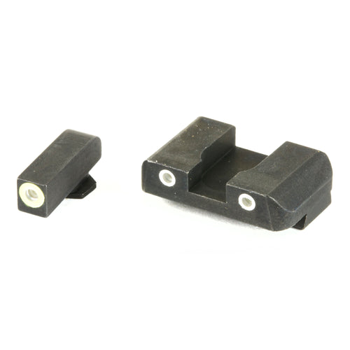 Ameriglo Glock Pro-Glo Combination Set, Sights, Fits Glock 17 Round Box/22 Round Box/24 Round Box/27 Round Box/34