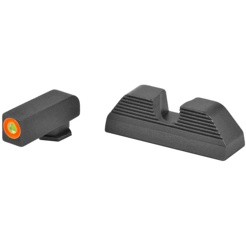 Ameriglo Sight, Fits Glock 17 Round Box/22 Round Box/24 Round Box/27 Round Box/34 Round Box/37 Round Box/39, Green